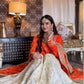 Exquisite Chinon Silk Embroidered Palazzo Set – Elegant Designer Wear