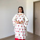 Elegant Natural Crepe Designer Party Wear Set