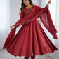 Premium Roman Shimmer Chanderi Silk Anarkali Suit Set For Women ❤️