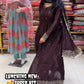 Elegant Chinon Silk Codding &amp; Sequins Gown – Designer Festive Collection