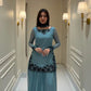 HEAVY FOX GEORGETTE EMBROIDERED CUT WORK SUIT