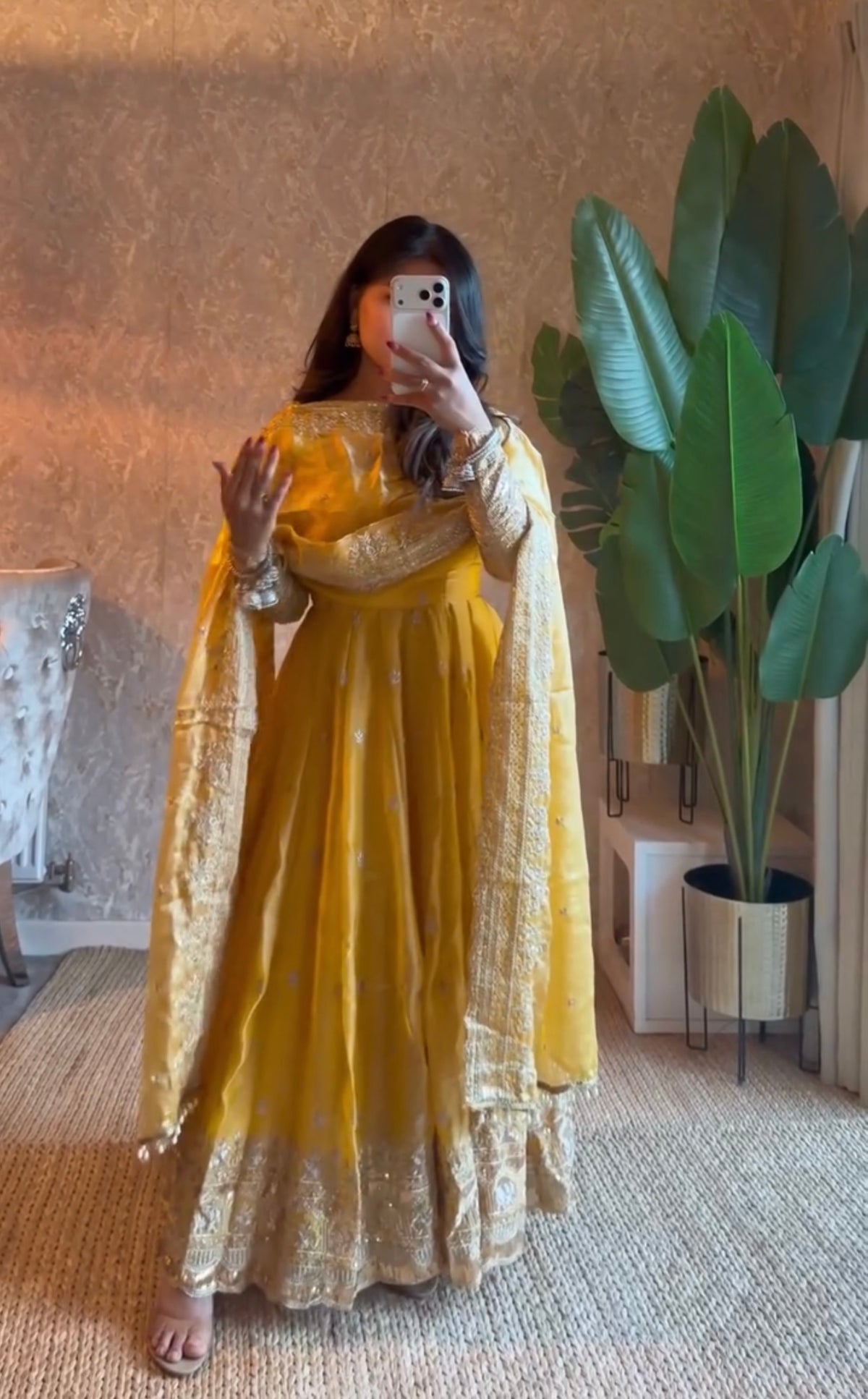 27-Colour Heavy Fandy Silk Gown – Latest Designer Party Wear Collection