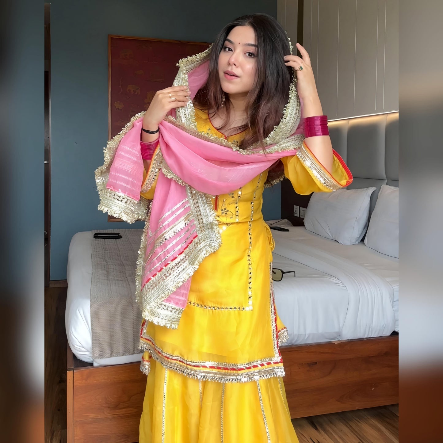 Wedding Wear Sharara Suit Set For Women 💖