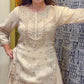 HEAVY CHINON SILK EMBROIDERED LEHENGA SET