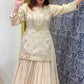 HEAVY CHINON SILK EMBROIDERED LEHENGA SET