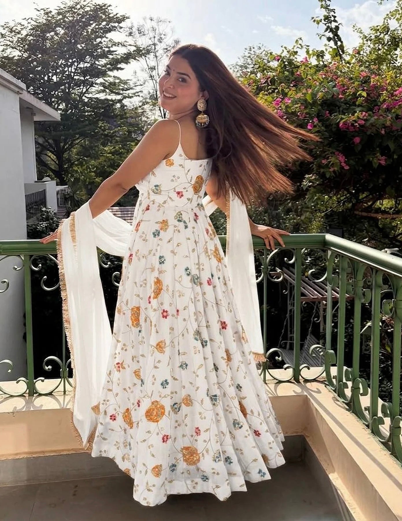 HEAVY VICHTRA SILK GOWN