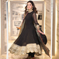 Exquisite Faux Blooming Anarkali Suit Set – Heavy Zari &amp; Sequins Work