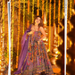 Pure Crepe Position Print Embroidered Maxi Suit Set – Elegant Festive Collection