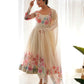 Floral Organza Silk Anarkali Suit Set For Women – Wedding &amp; Festive Collection 🌸