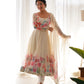 Floral Organza Silk Anarkali Suit Set For Women – Wedding &amp; Festive Collection 🌸