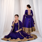 Majestic Heavy Silk Codding Work Anarkali Suit Set For Women