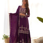Elegant Chinon Silk Sharara Suit Set For Women ✨