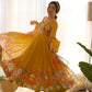 Floral Organza Silk Anarkali Suit Set For Women – Wedding &amp; Festive Collection 🌸