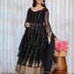 Royal Faux Blooming Zari Sequins Anarkali Suit Set – Festive Elegance