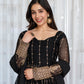Royal Faux Blooming Zari Sequins Anarkali Suit Set – Festive Elegance