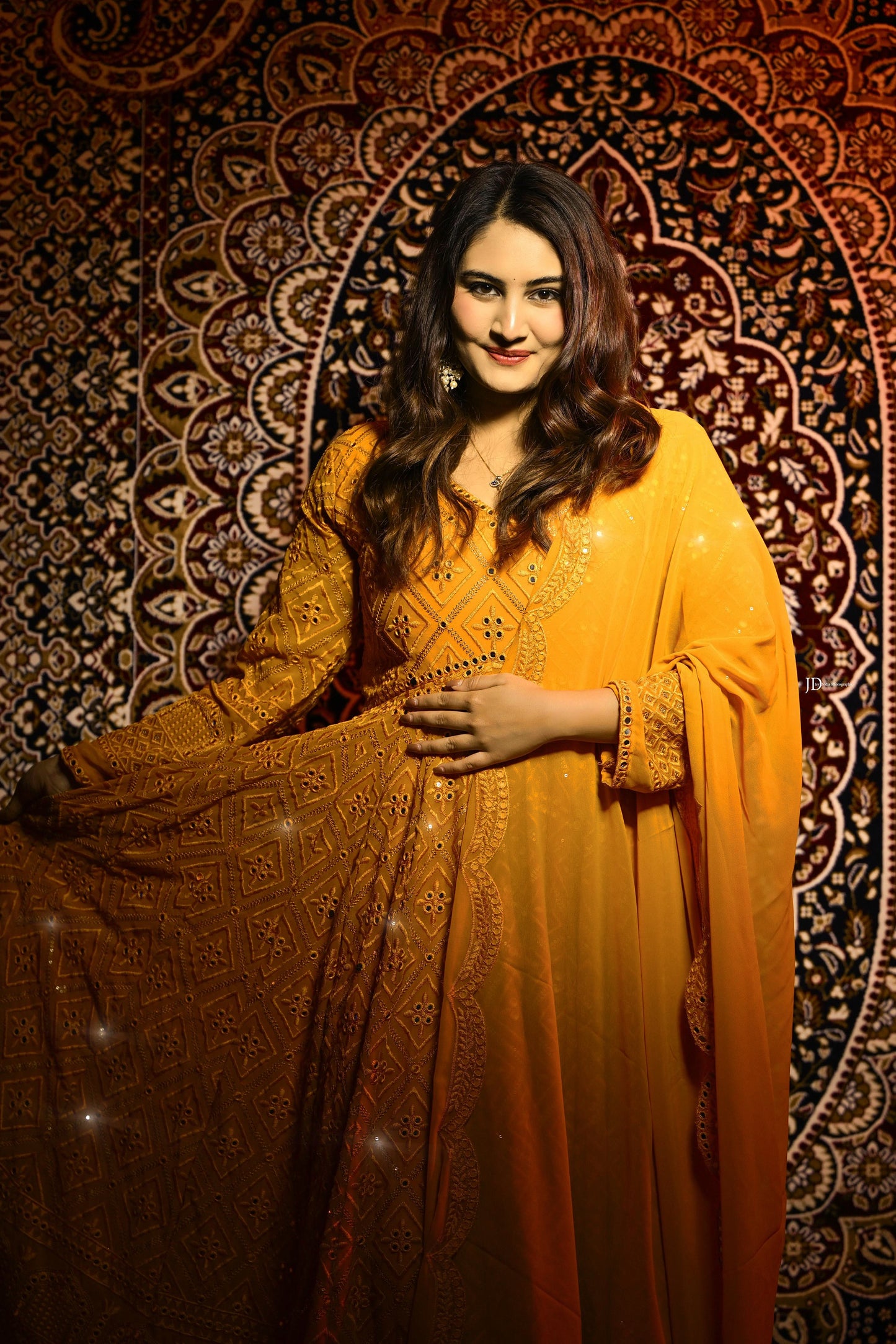 Saanjh Golden Glow Suit Set🌼