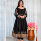 Royal Faux Blooming Zari Sequins Anarkali Suit Set – Festive Elegance