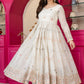 Multicolor Zari Sequins Faux Blooming Anarkali Suit Set – Festive Glamour
