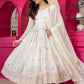 Multicolor Zari Sequins Faux Blooming Anarkali Suit Set – Festive Glamour