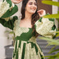 Women’s Maslin Fabric Ethnic Gown