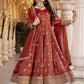 RUST HEAVY COSMOS ANARKALI SUIT – 3MM SEQUINS &amp; EMBROIDERY ✨
