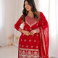 Designer Fox Georgette Sharara Suit Set For Women