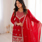 Designer Fox Georgette Sharara Suit Set For Women