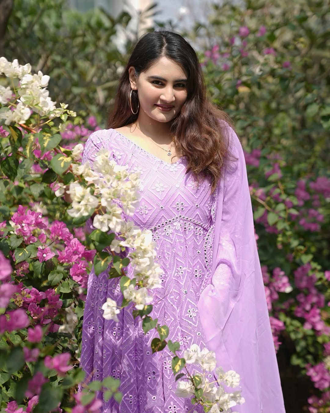 Traditional Purple Embroidered Suit Collection