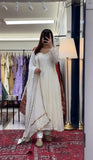 Luxury Faux Blooming Anarkali Outfit