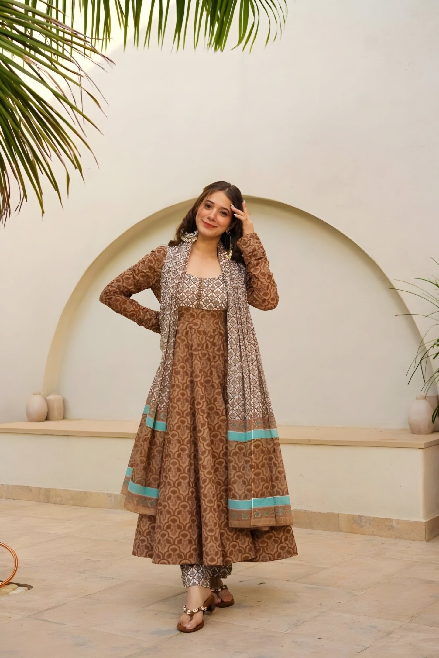 Stylish Digital Print Ethnic Outfit Collection
