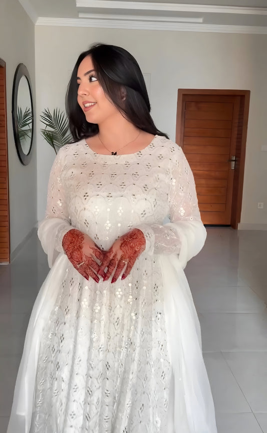 Designer Sequins Embroidered Ethnic Suit ✨
