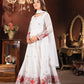 Premium White Anarkali Suit Set ✨