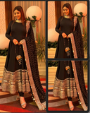 Aarvika Embroidered Rayon Anarkali Set ✨🖤