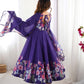 Floral Organza Silk Anarkali Suit Set For Women – Wedding &amp; Festive Collection 🌸
