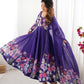 Floral Organza Silk Anarkali Suit Set For Women – Wedding &amp; Festive Collection 🌸