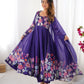 Floral Organza Silk Anarkali Suit Set For Women – Wedding &amp; Festive Collection 🌸