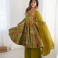 Printed RomanSilk Chanderi Kediya Set – Flared Festive Elegance