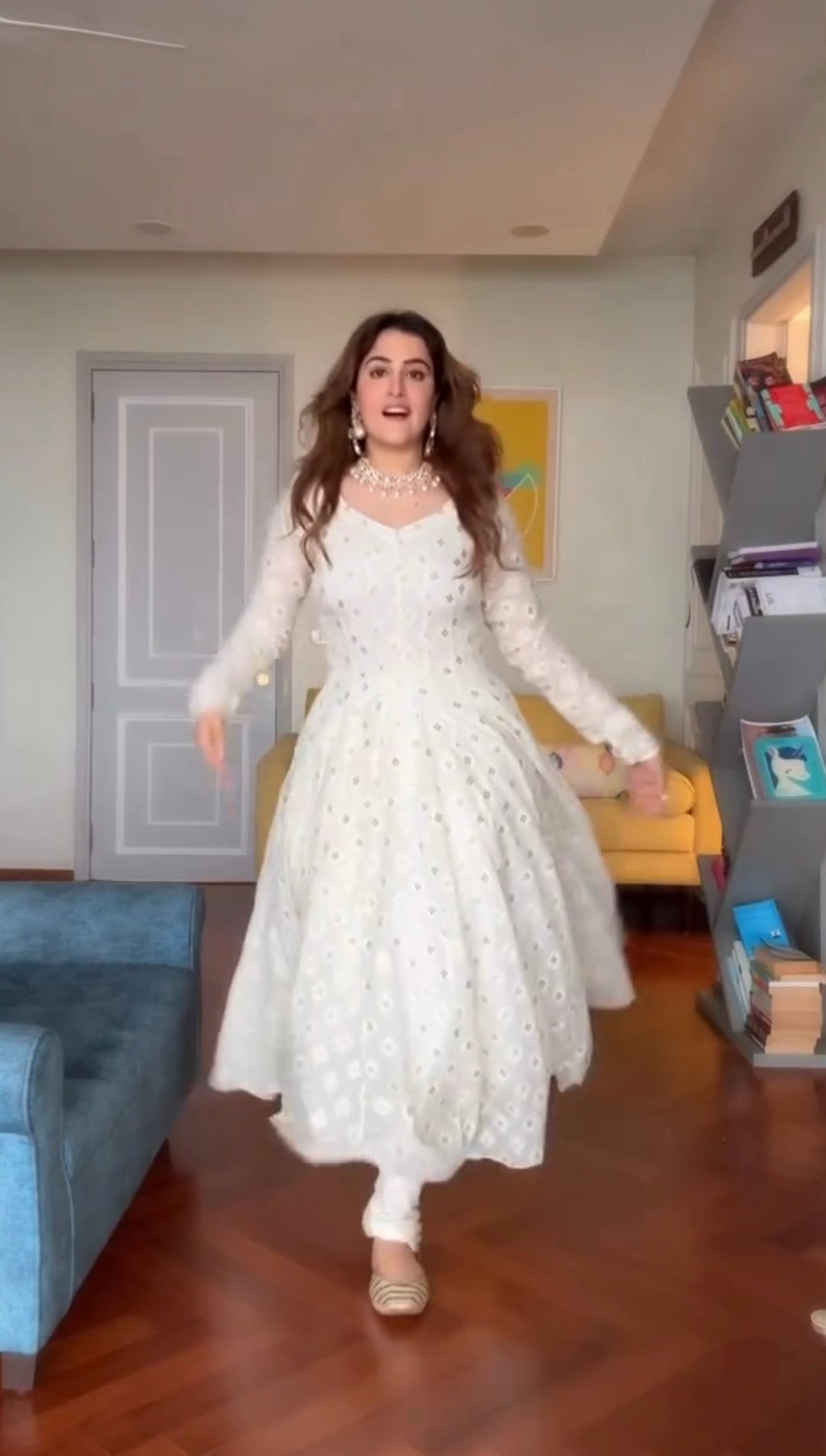 Zunaira Multi Thread Anarkali Set ✨🦋