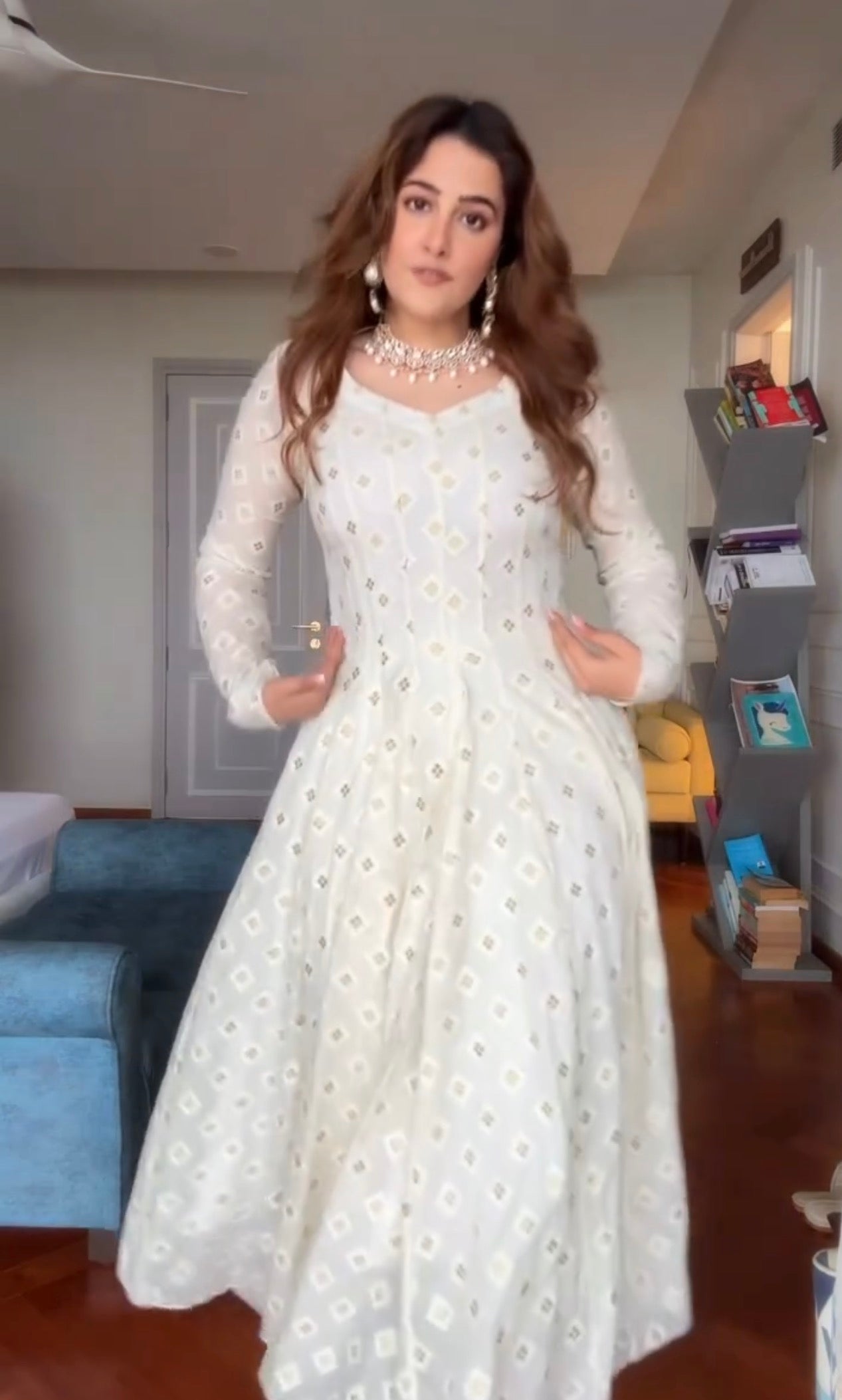 Zunaira Multi Thread Anarkali Set ✨🦋