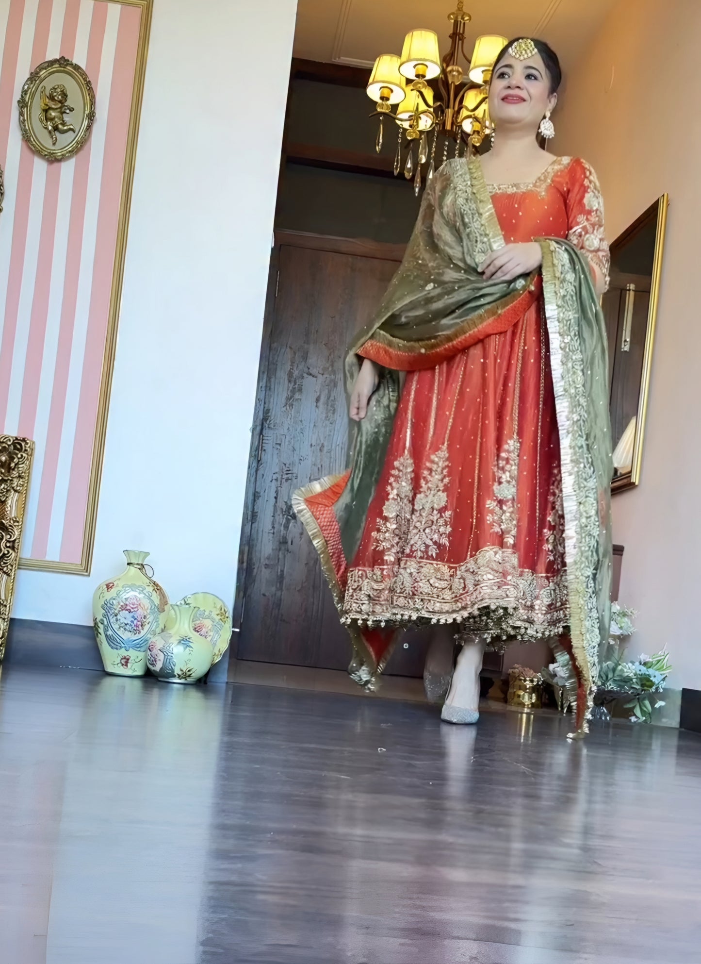 Noorvastra Luxury Satin Anarkali Set ✨🌙
