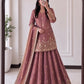 Two Tone Fandy Silk Embroidered Lehenga Set – Designer Party Wear Collection