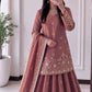 Two Tone Fandy Silk Embroidered Lehenga Set – Designer Party Wear Collection