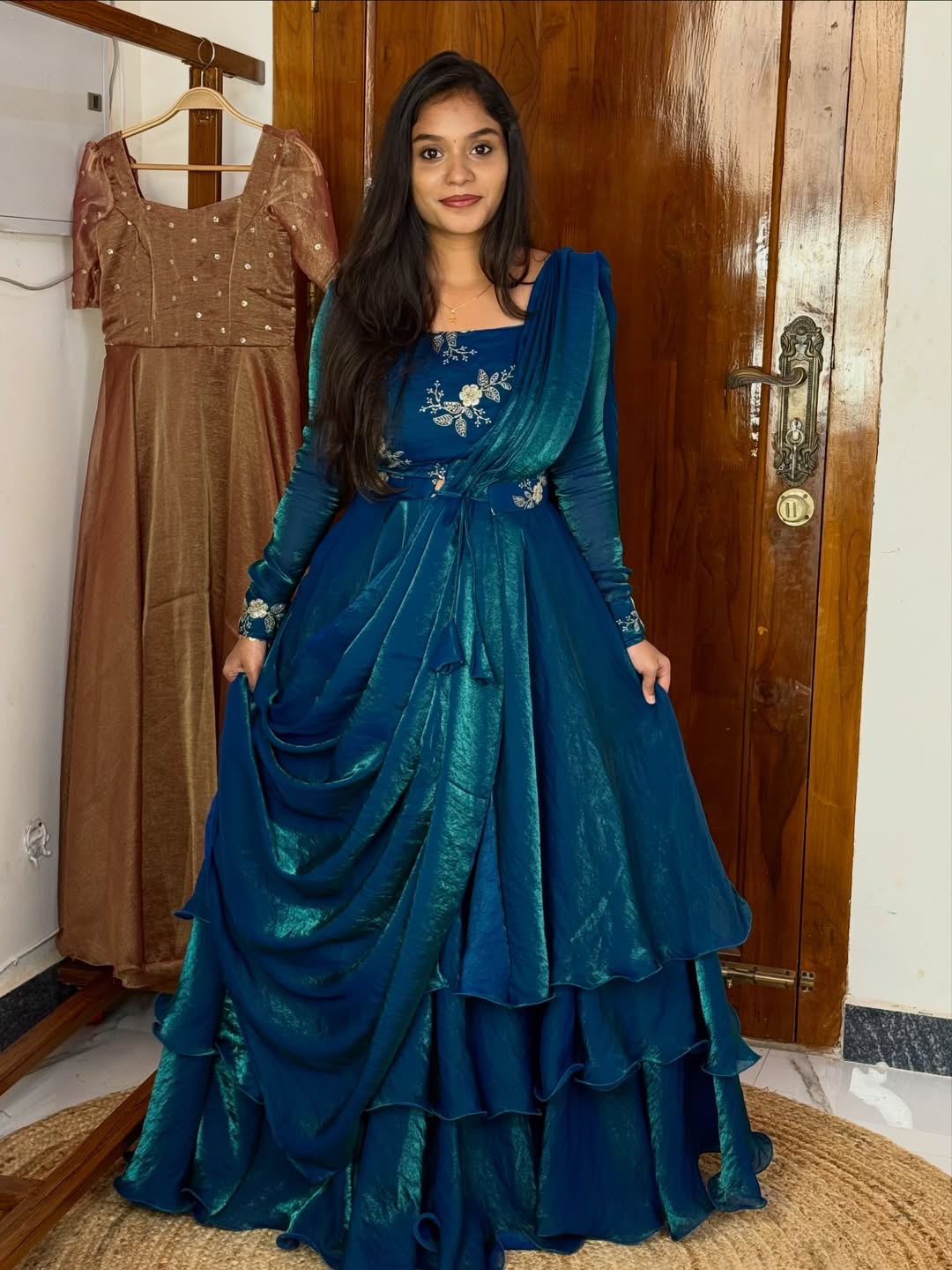 lanira 3-In-1 Fandy Satin Lehenga Set ✨👑
