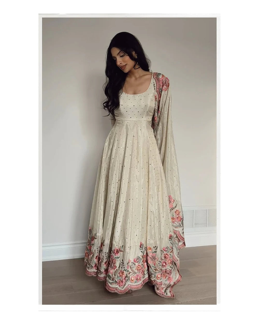 Noorani Heavy Pure Vichitra Silk Gown