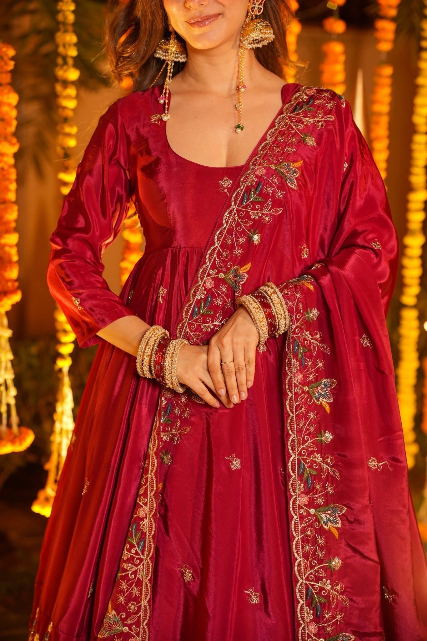 Elegant Wedding Wear Anarkali Collection