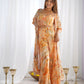 Trendy Floral Print Indo Western Shrug Palazzo Set For Women 🌸