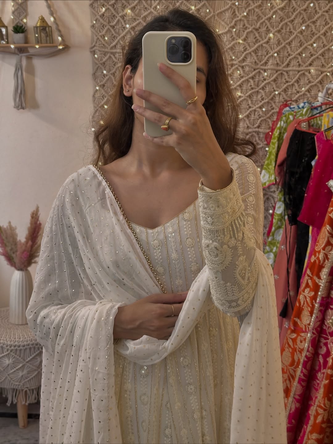 Mehernoor Lakhnavi Anarkali Suit Set ✨🌙