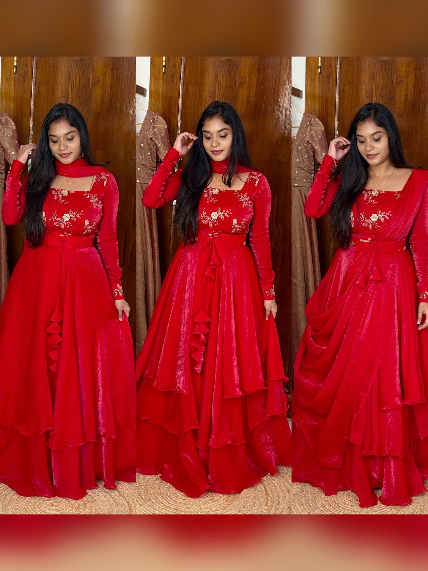 Noorvastra Royal 3-In-1 Lehenga Set ✨👑