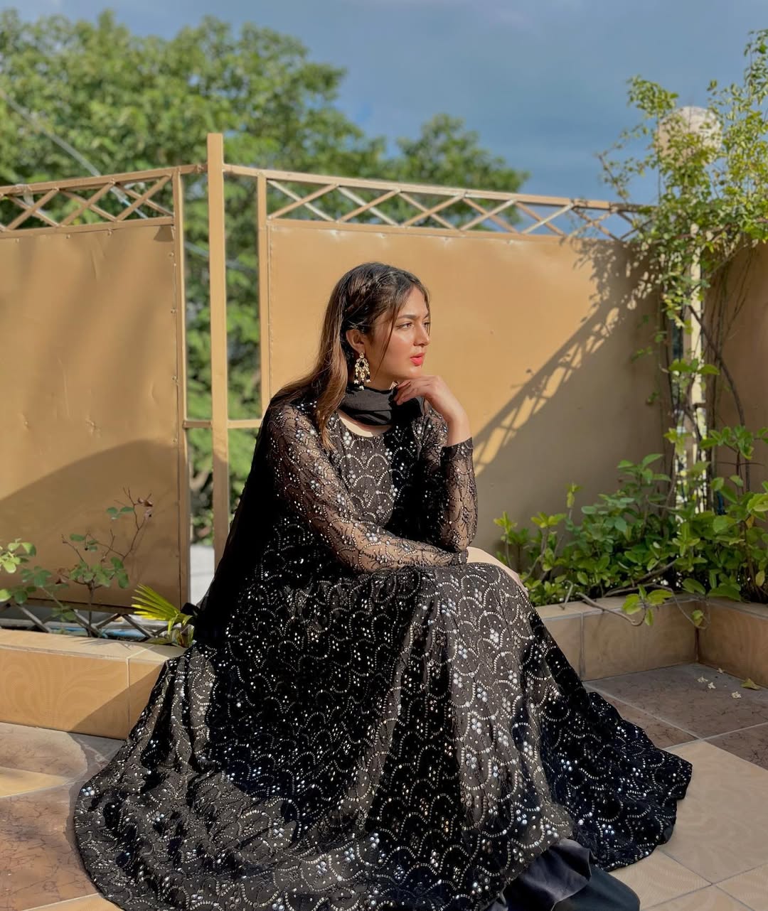 Wedding Wear Designer Sharara Outfit