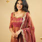 Elegant Embroidered Cosmo Fabric Suit